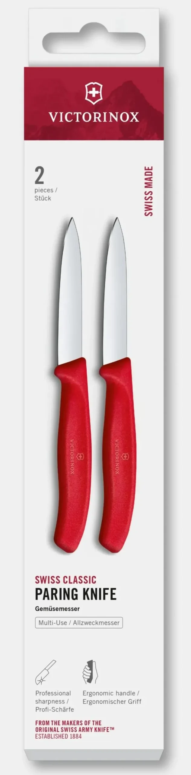 Swiss Classic Gemüsemesser-Set, 2-teilig