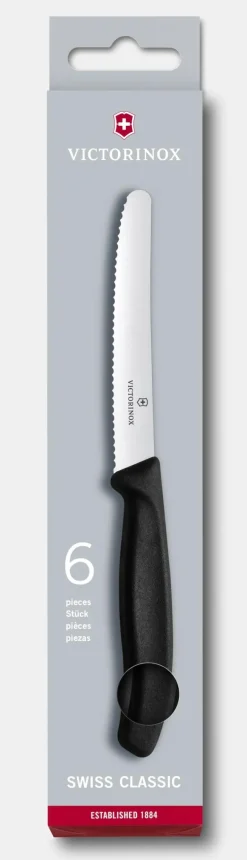 Swiss Classic Tomaten- und Tafelmesser-Set, 6-teilig