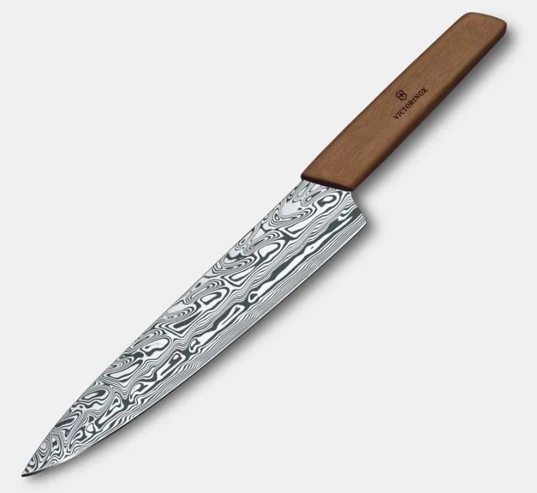Swiss Modern Tranchiermesser Damast Limited Edition 2022