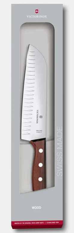 Wood Santokumesser
